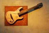 guitare Lag modèle Rugged 1, signature Keziah Jones