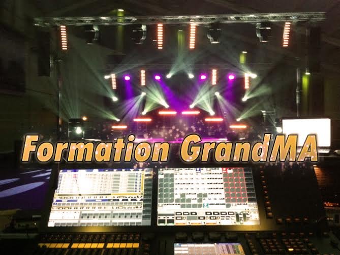 Formation console lumière GrandMA 20-31 juillet