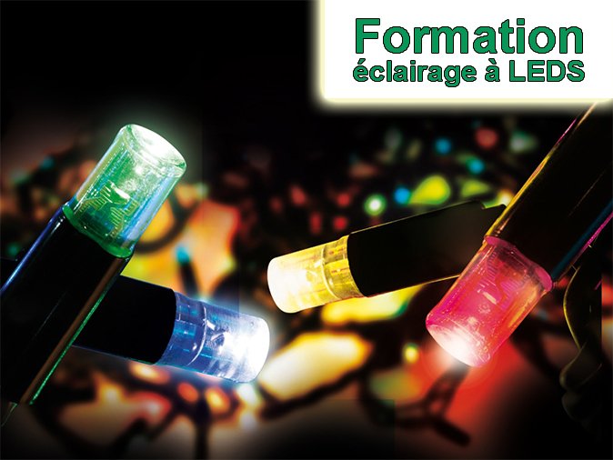 Formation les LEDS ou programmer les éclairages d'un bâtiment