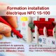 Formation installation électrique norme NF C 15-100 du 12 au 16 octobre 2015
